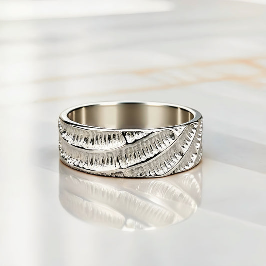 Dual Flow Silver Ring (Item No. TDRS0006）