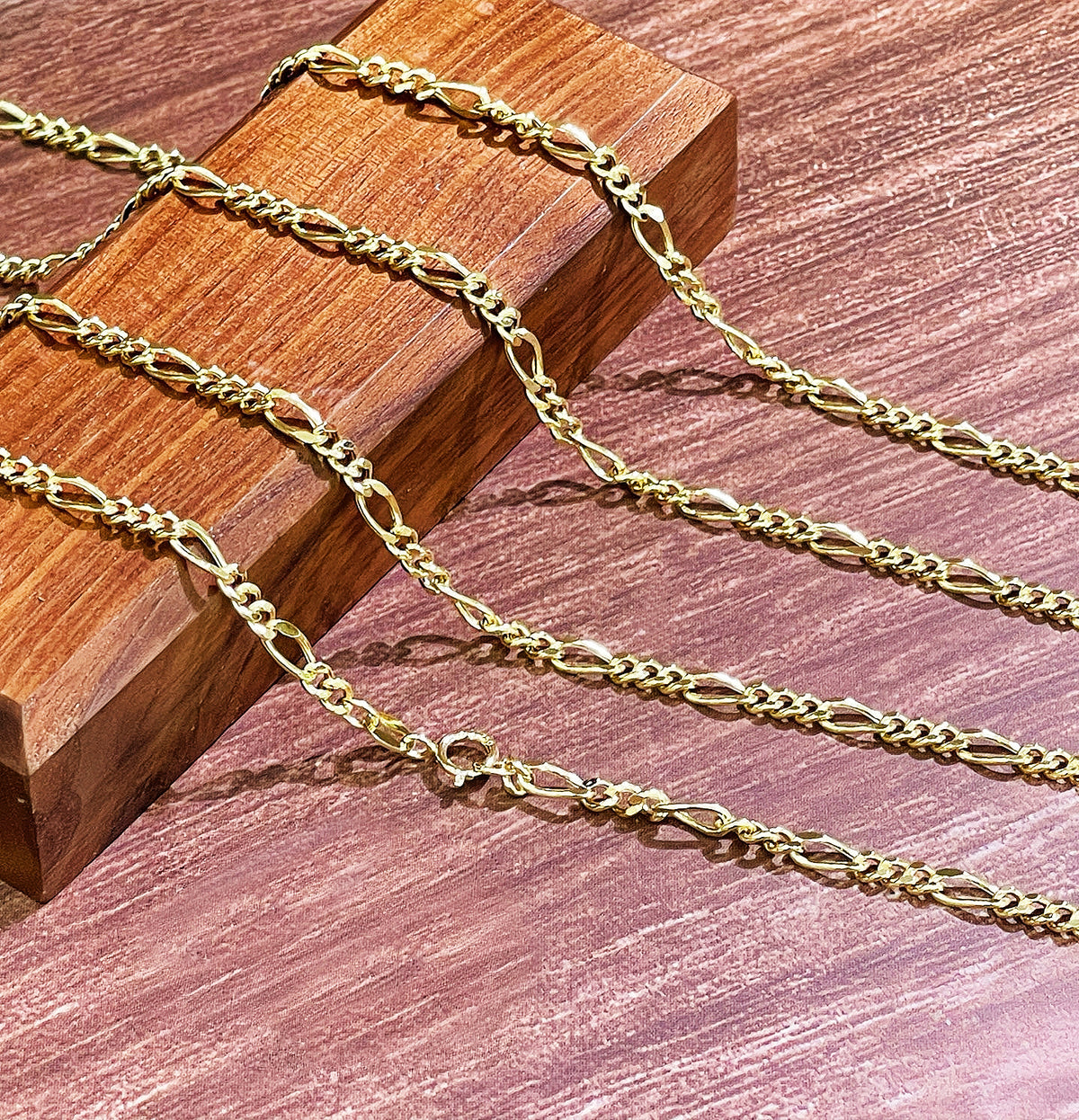 18k Gold Necklace (Item No. SJN007）