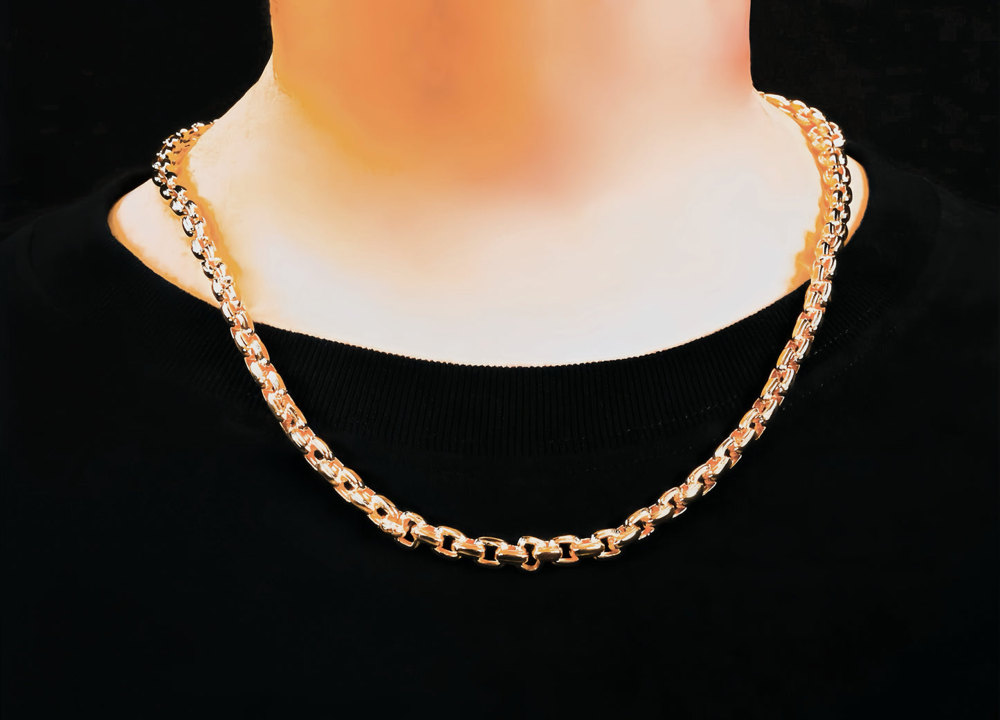 Classic 9k/14k/18k Gold Necklace Chain (Item No. TDNG0005）