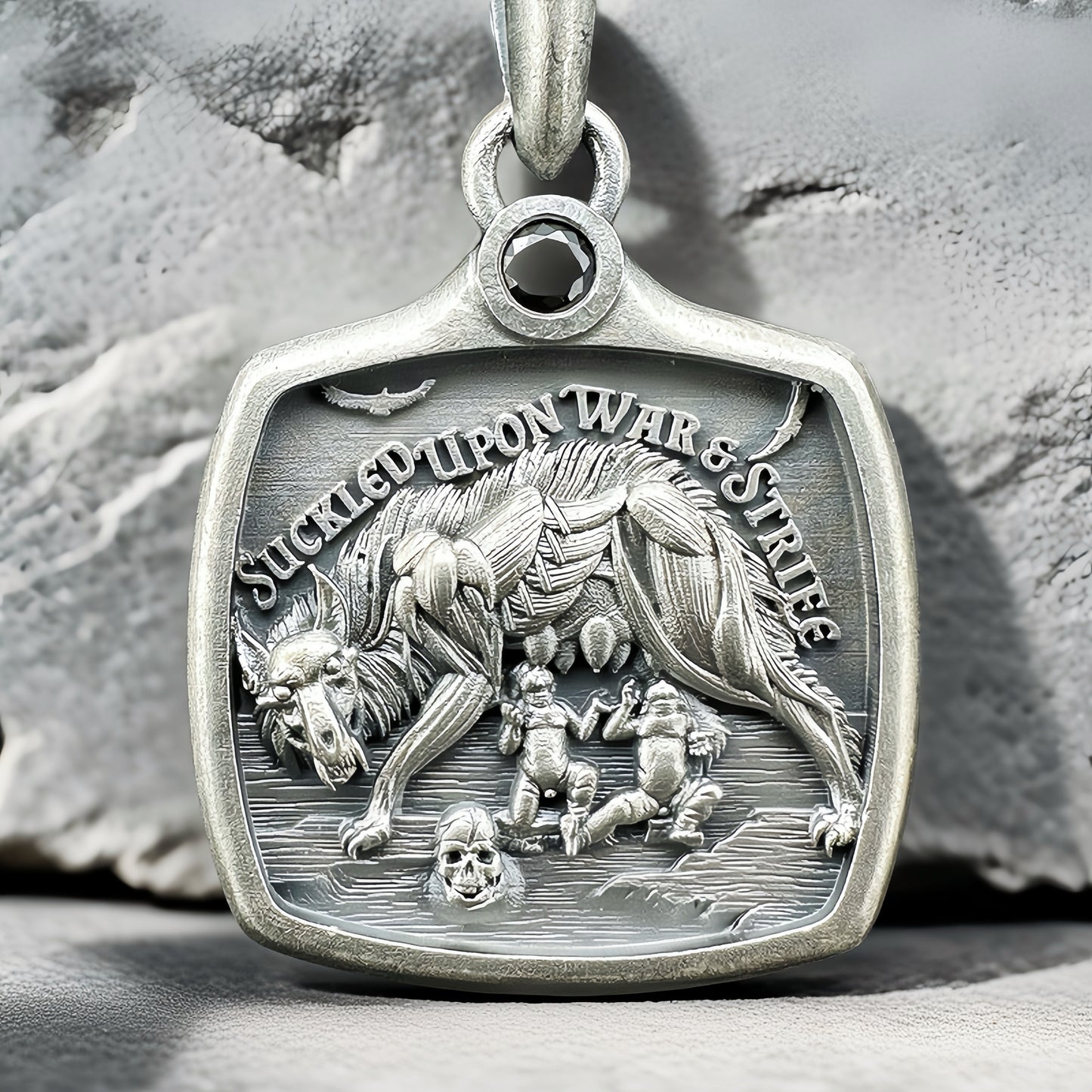 The Pendant Of Romulus and Remus (Item No. KYP05)