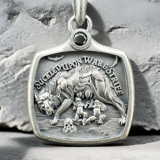 The Pendant Of Romulus and Remus (Item No. KYP05)