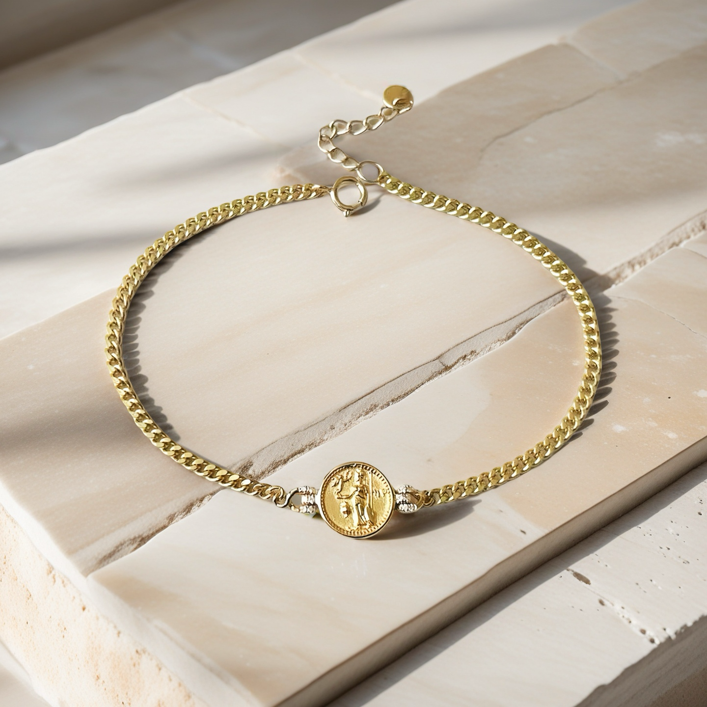 Athena 18k Gold Diamond Crystal Opal Bracelet (Item No. VT125）