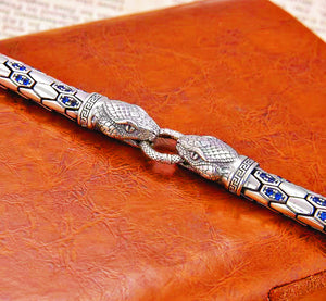 Snake Fashion Silver Bracelet (Item No. B0649）