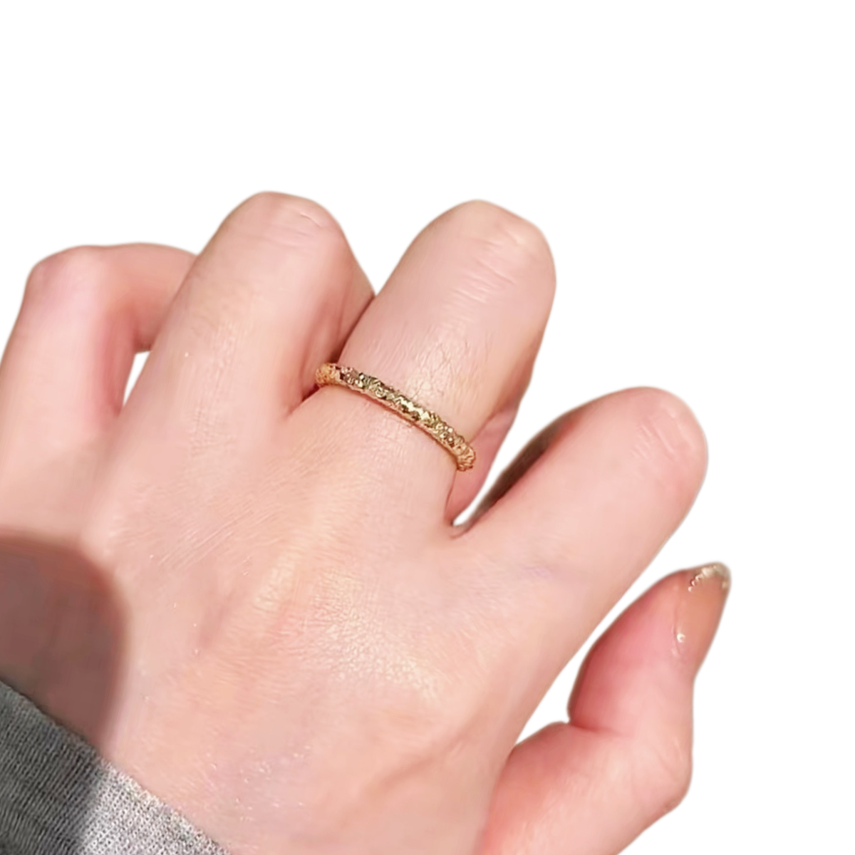 Ice 18k Gold Ring (Item No. HFR004）