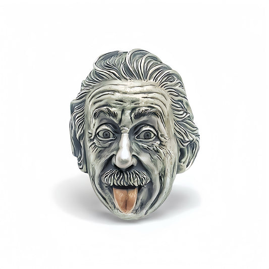Einstein Silver Ring (Item No. SC019)