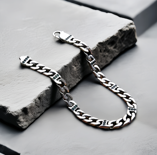 Fashion Silver Bracelet (Item No. B0691）