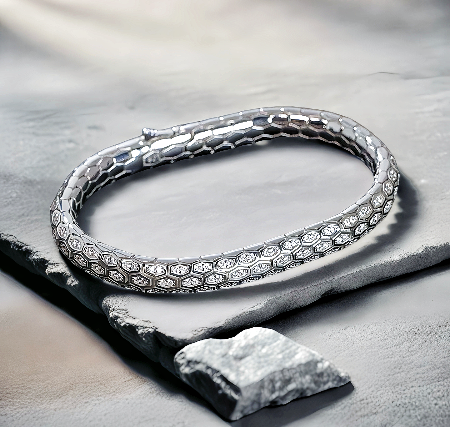 Fashion Silver Bracelet (Item No. B0698）