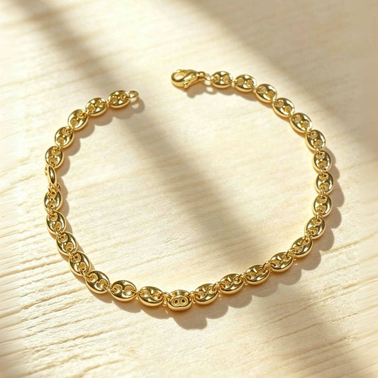 18K Gold Bracelet (Item No. HFB026）