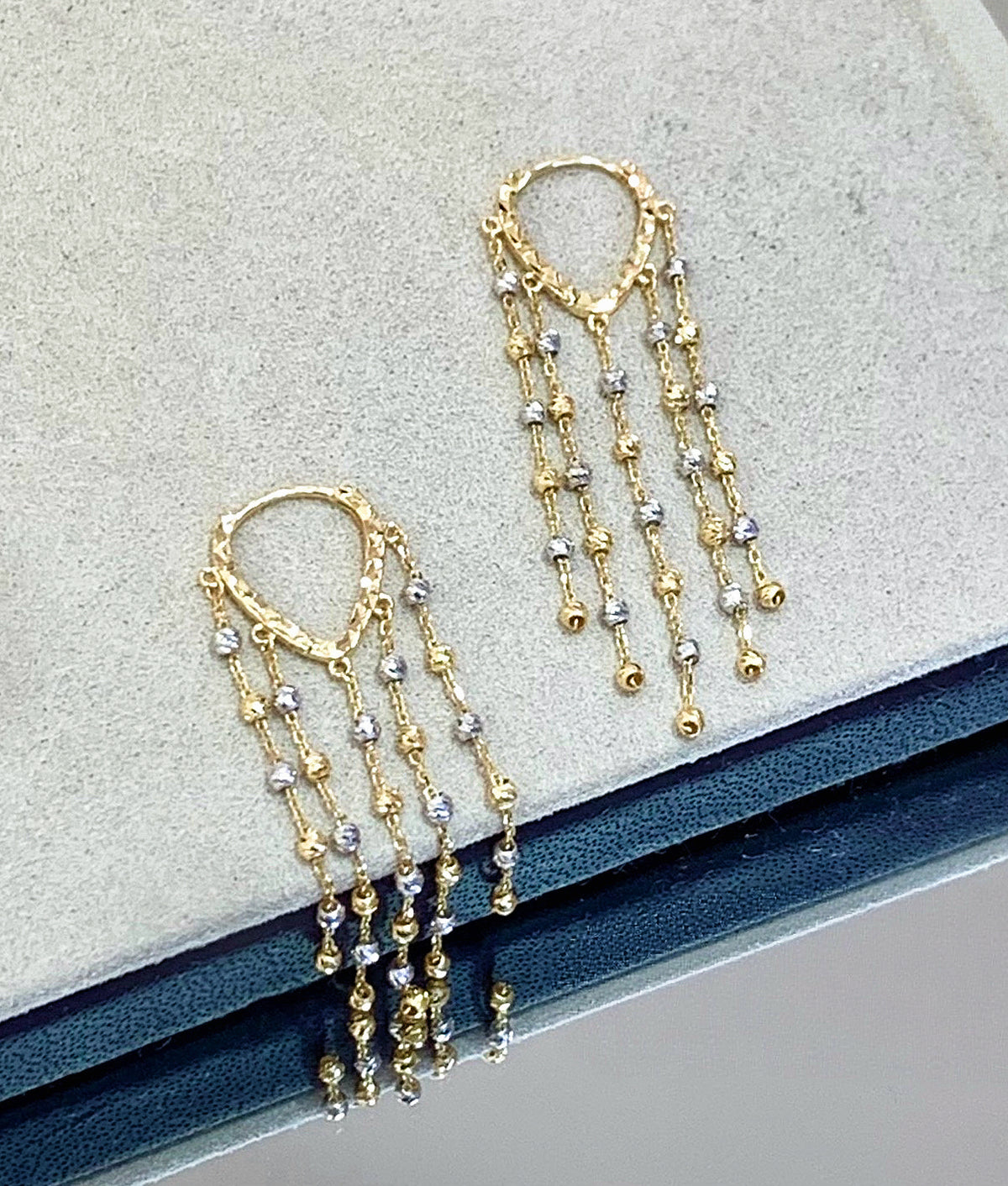 18k Gold Earring (Item No. SJER003）