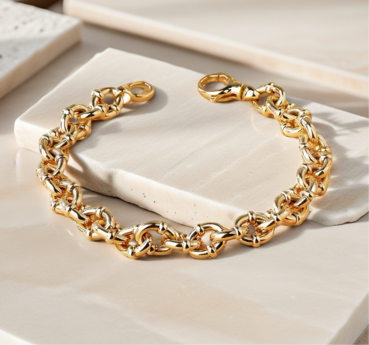 Gold Bracelet Chain (Item No. GB0027）
