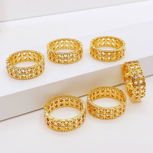 Classic 18k Gold Ring (Item No. HFR047）