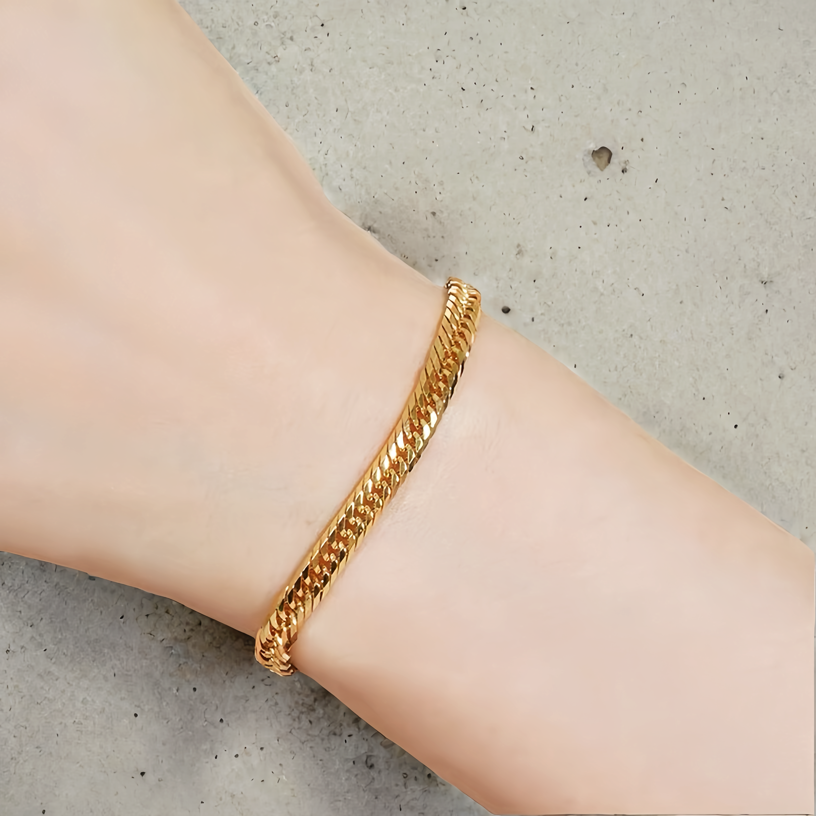 Gold Bracelet Chain (Item No. GB0026）