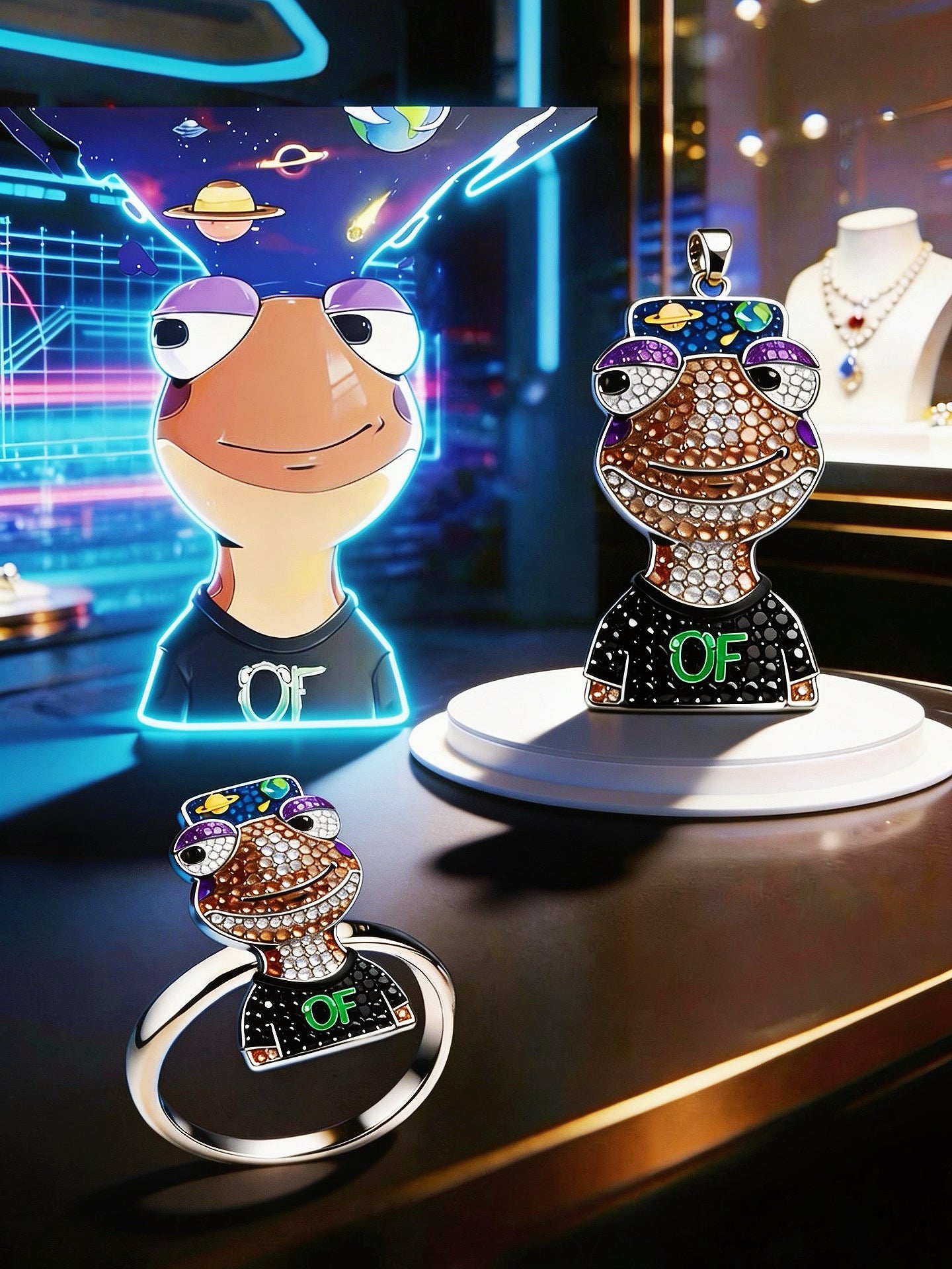 Froganas NFT Custom Jewelry