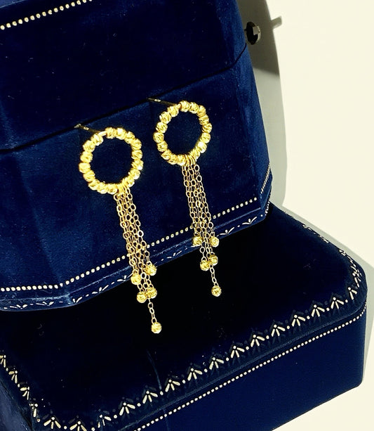 Classic 18k Gold Earring (Item No. SJER005）