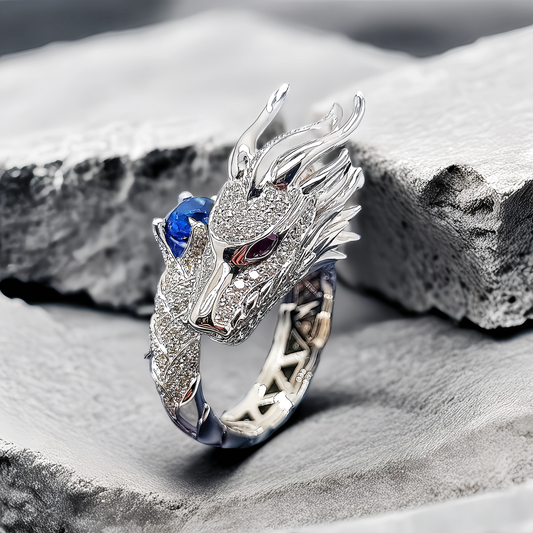 Dragon Silver Ring (Item No.SC012)