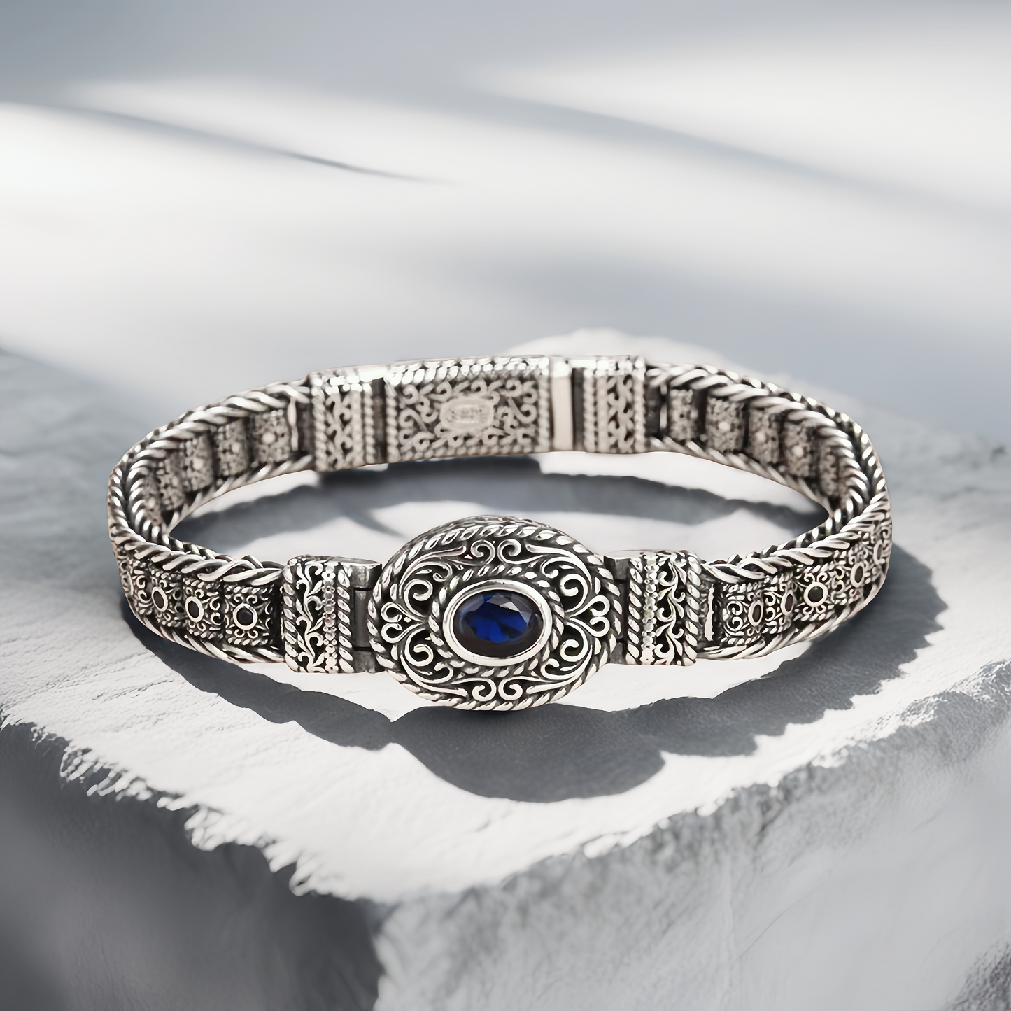 Fashion Silver Bracelet (Item No. B0684）