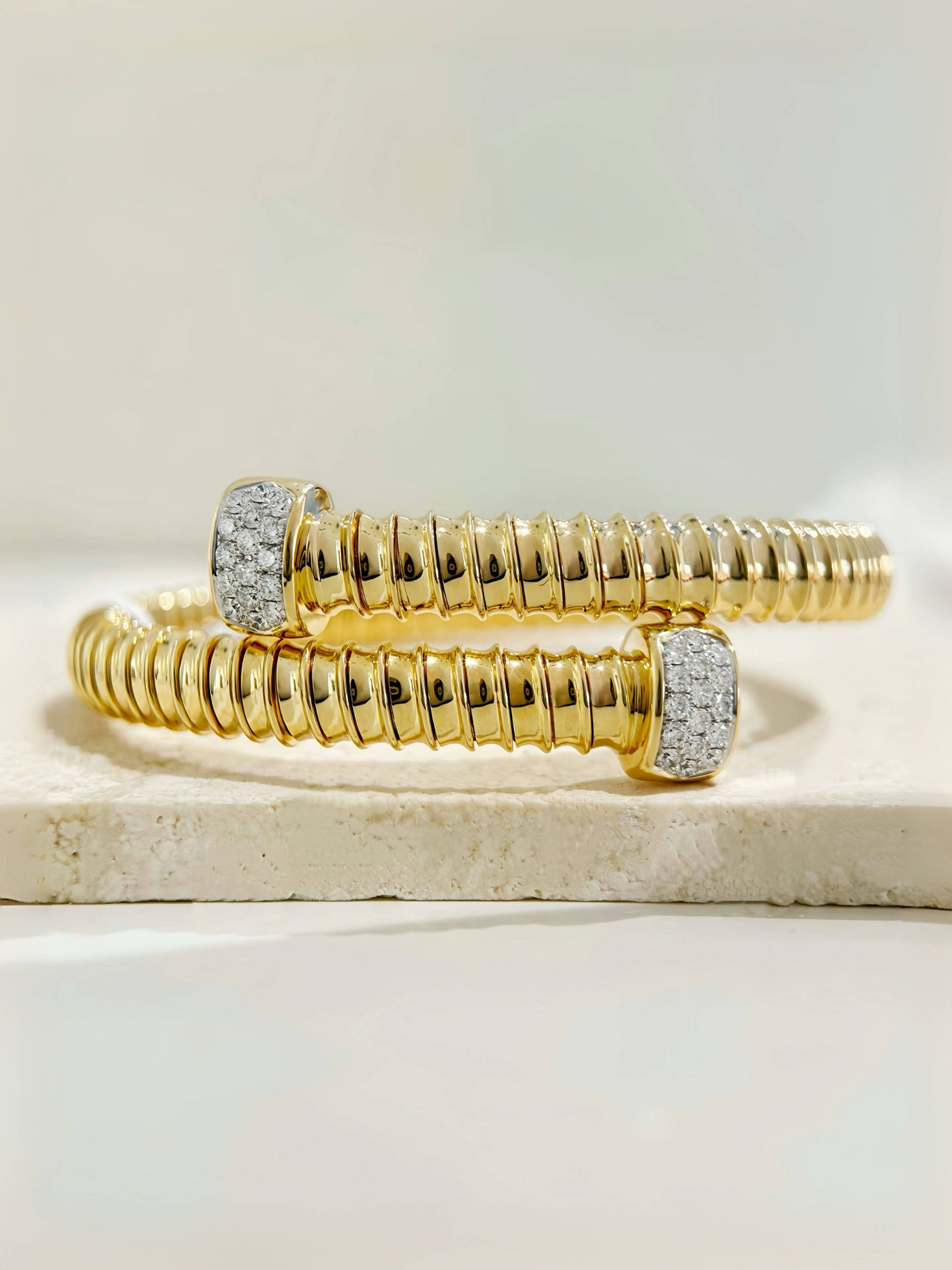 Vintage 18k Gold Diamond Bracelet (Item No. VT353)