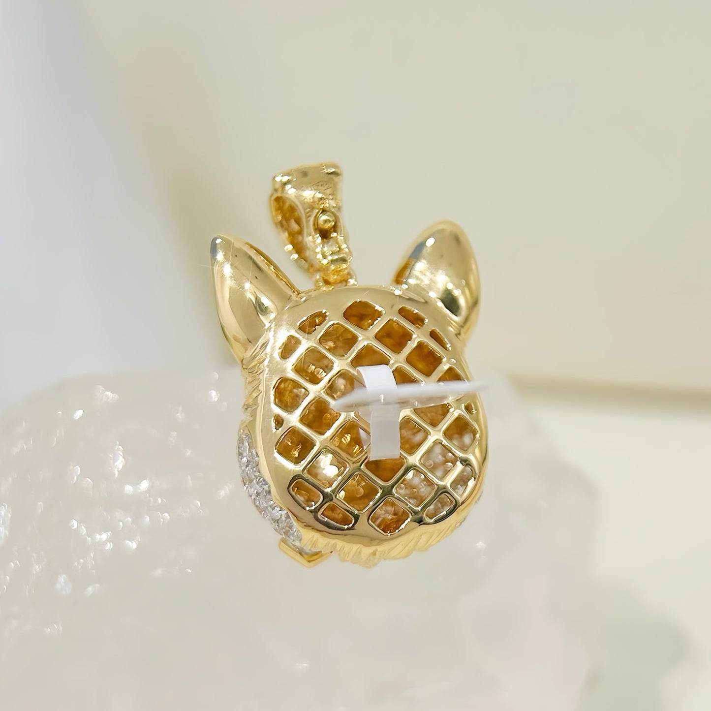 Corgi Vintage 18k Gold Diamond Pendant (Item No. VT321)