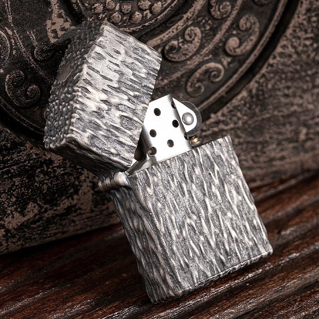 （副本）（副本）Vintage Silver Zippo Lighter Case Tartaria Onlinestore