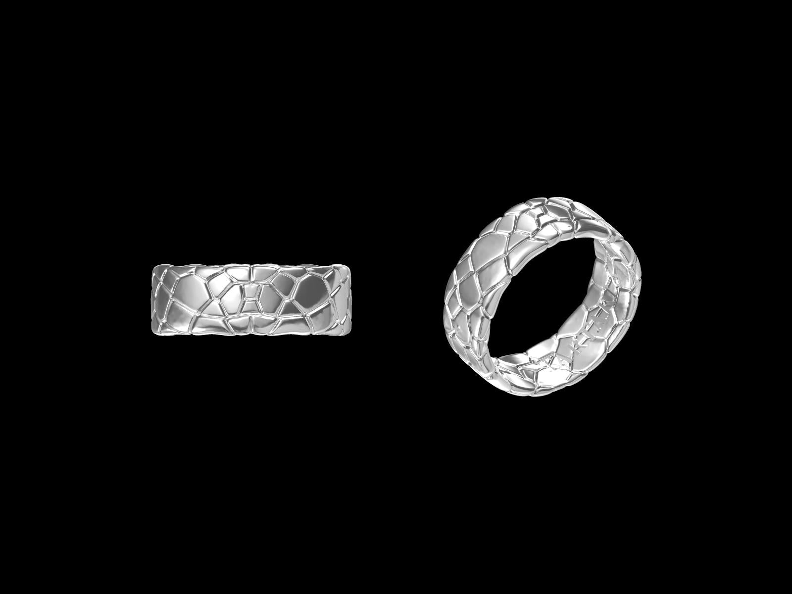 Rock Diamond 9k/14k/18k Gold Ring (Item No. GR0008） Tartaria Onlinestore