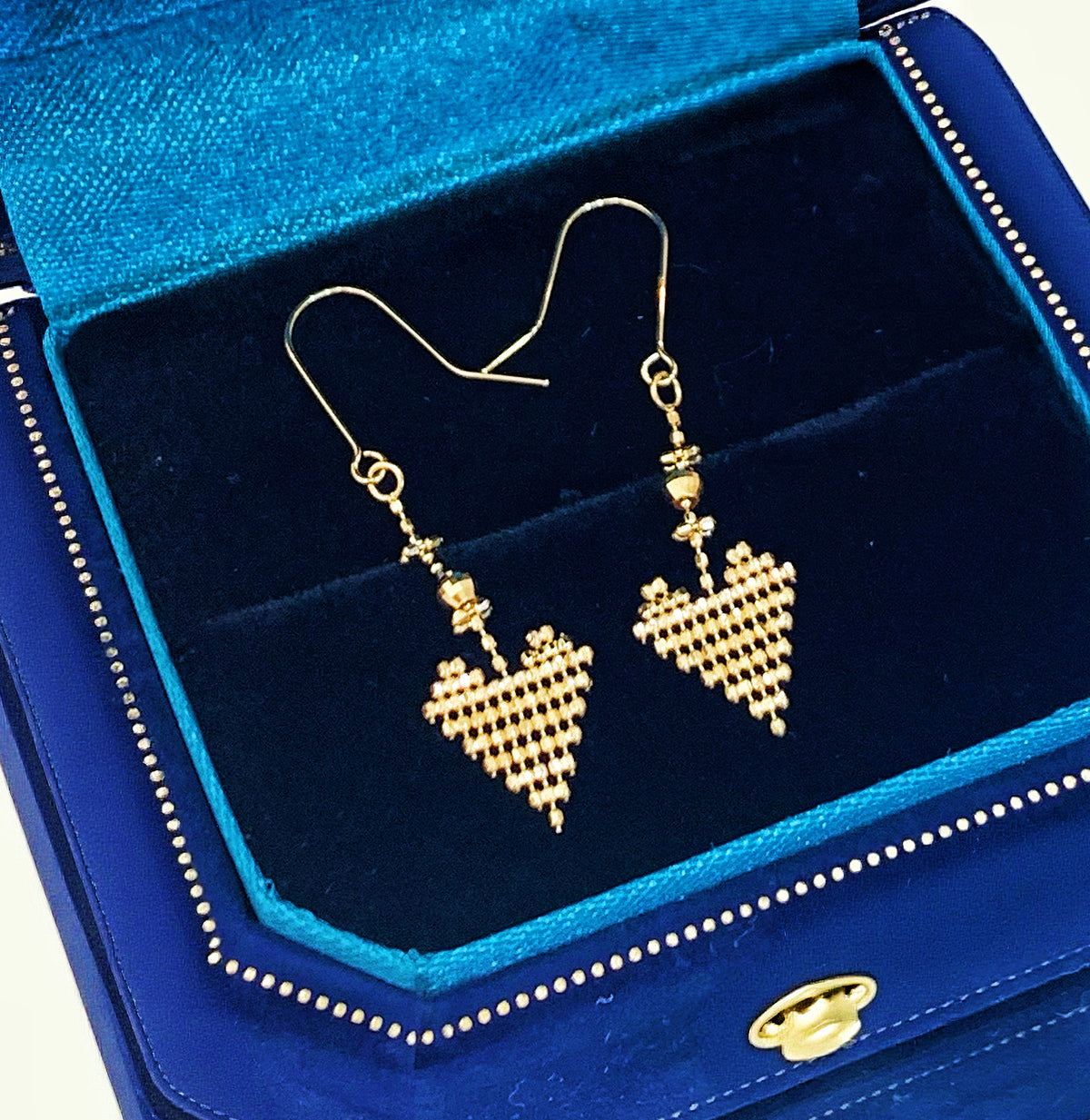 Heart 18k Gold Earring (Item No. SJER001）