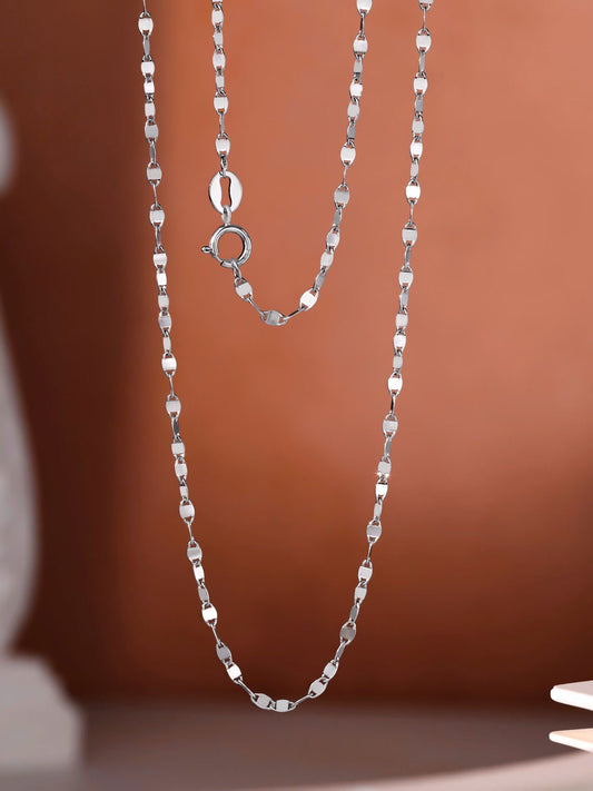 Classic Light Weight 18k Gold Necklace (Item No. HFN007）