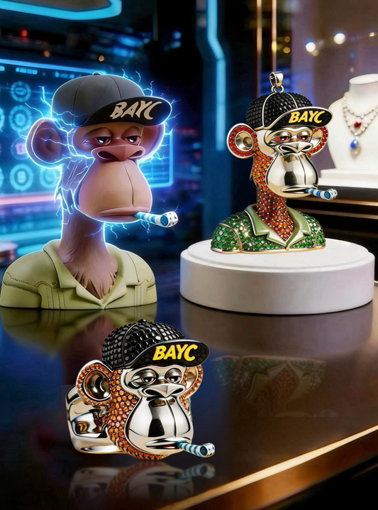 Bored Ape Yacht Club NFT Custom Jewelry