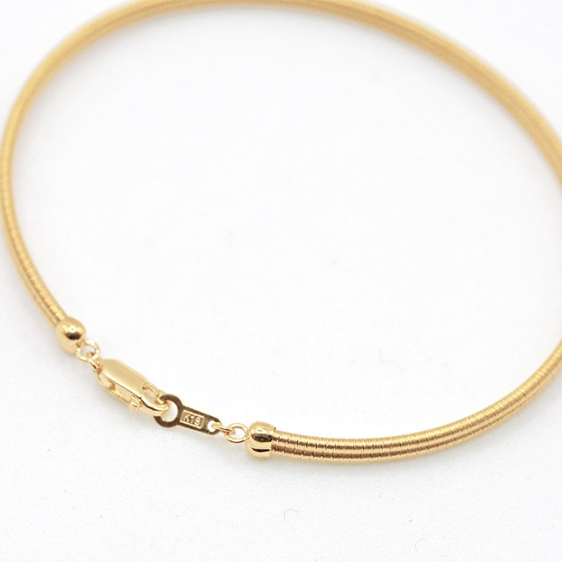 Twisted 18K Gold Bracelet (Item No. SX051CB)