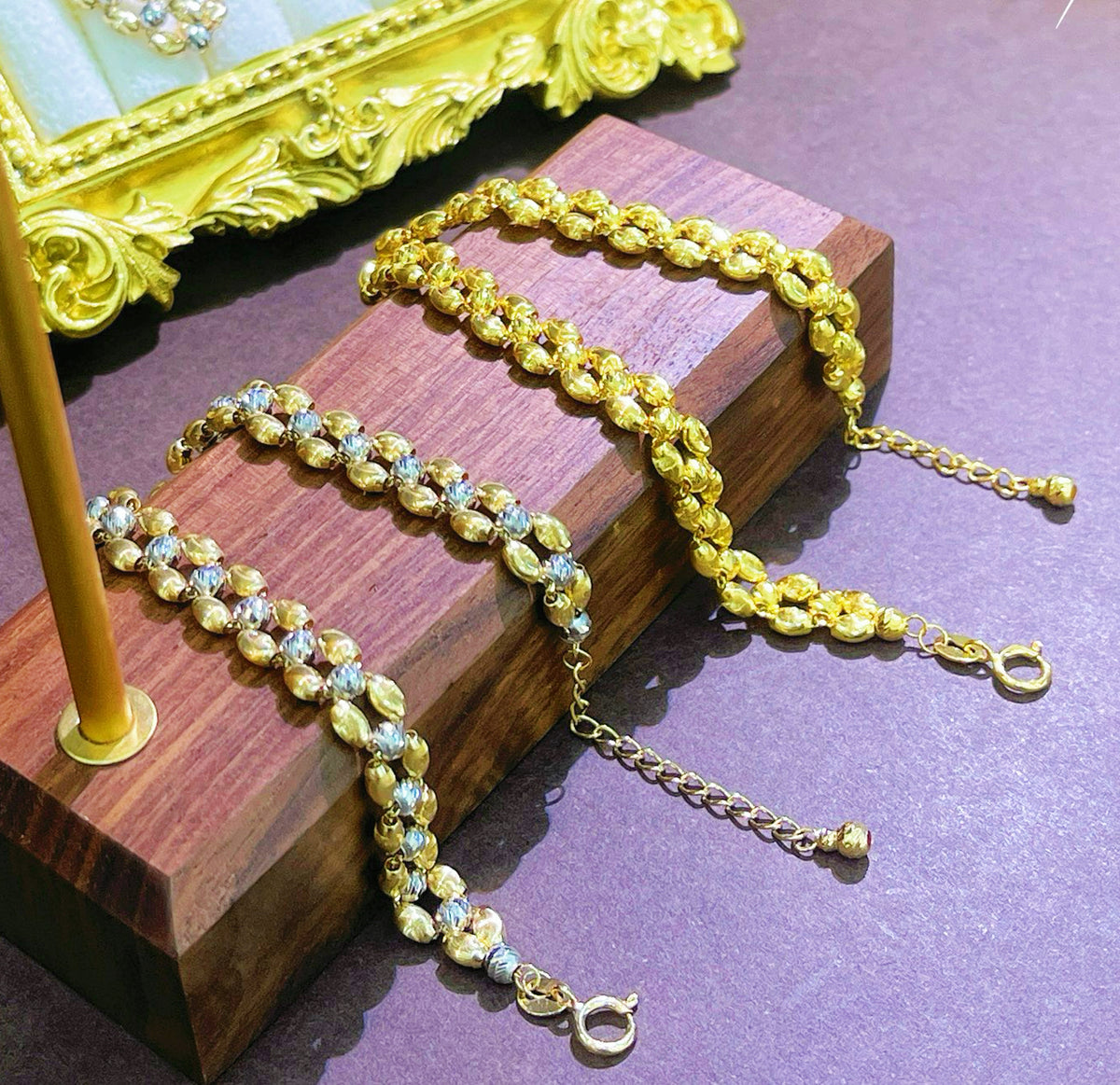 Fashion 18K Gold Bracelet (Item No. SJB023）