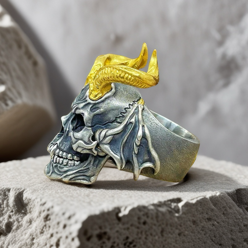 Demon King Silver Ring (Item No. SC031)