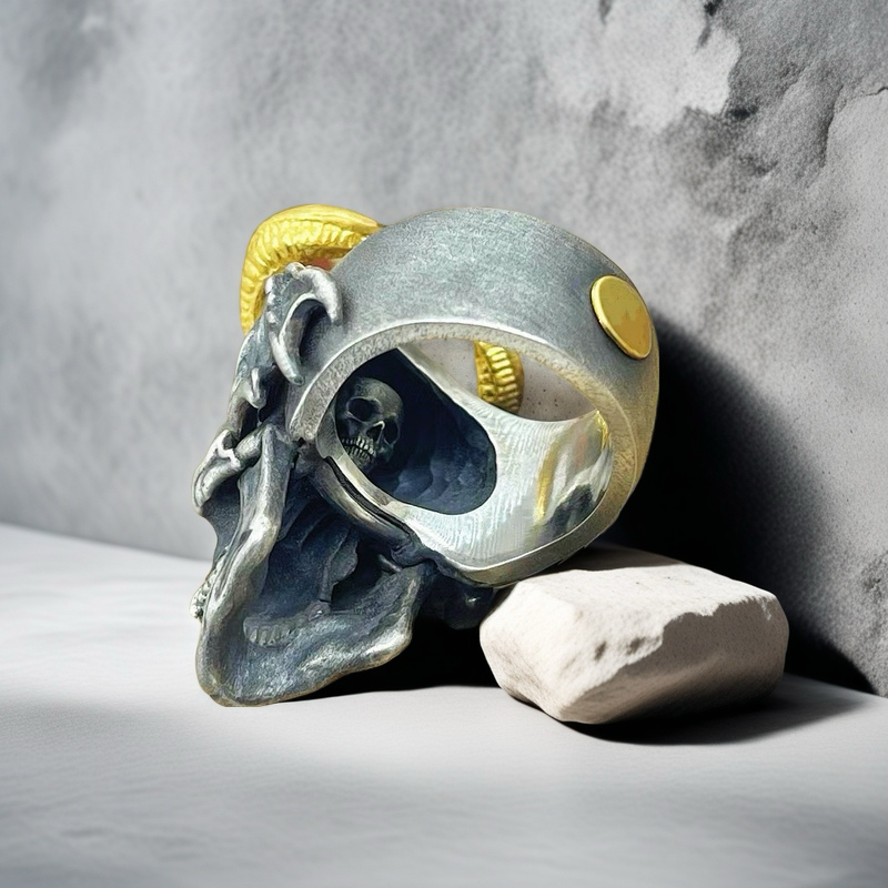 Demon King Silver Ring (Item No. SC031)