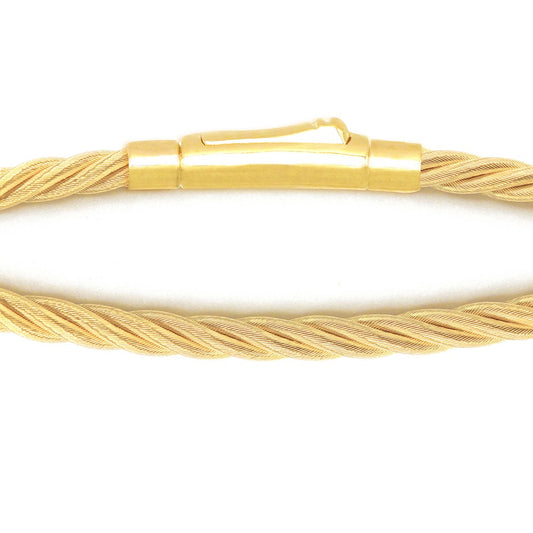 Twisted 18k Gold Necklace (Item No. SH081CN）