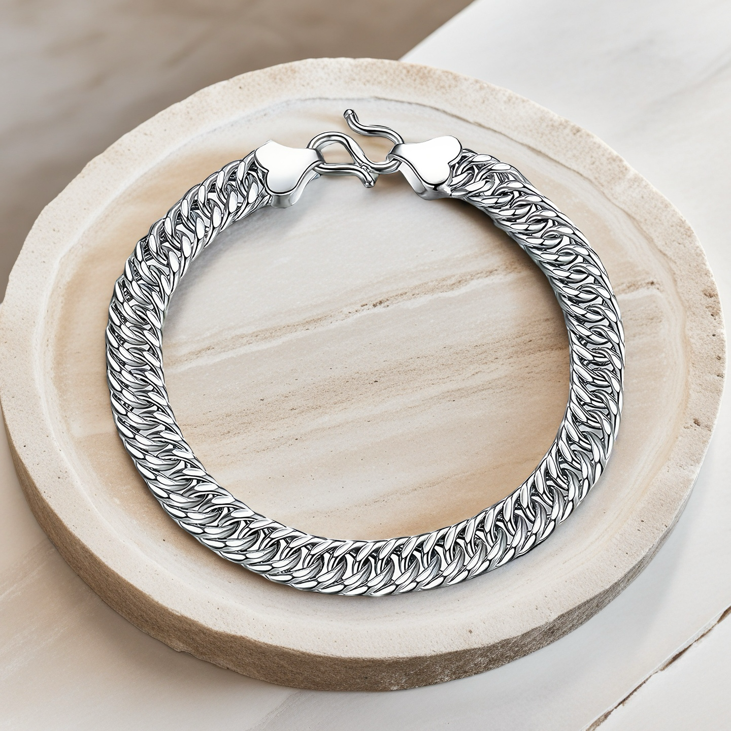 Fashion Platinum Gold Bracelet Chain (Item No. GB0028）