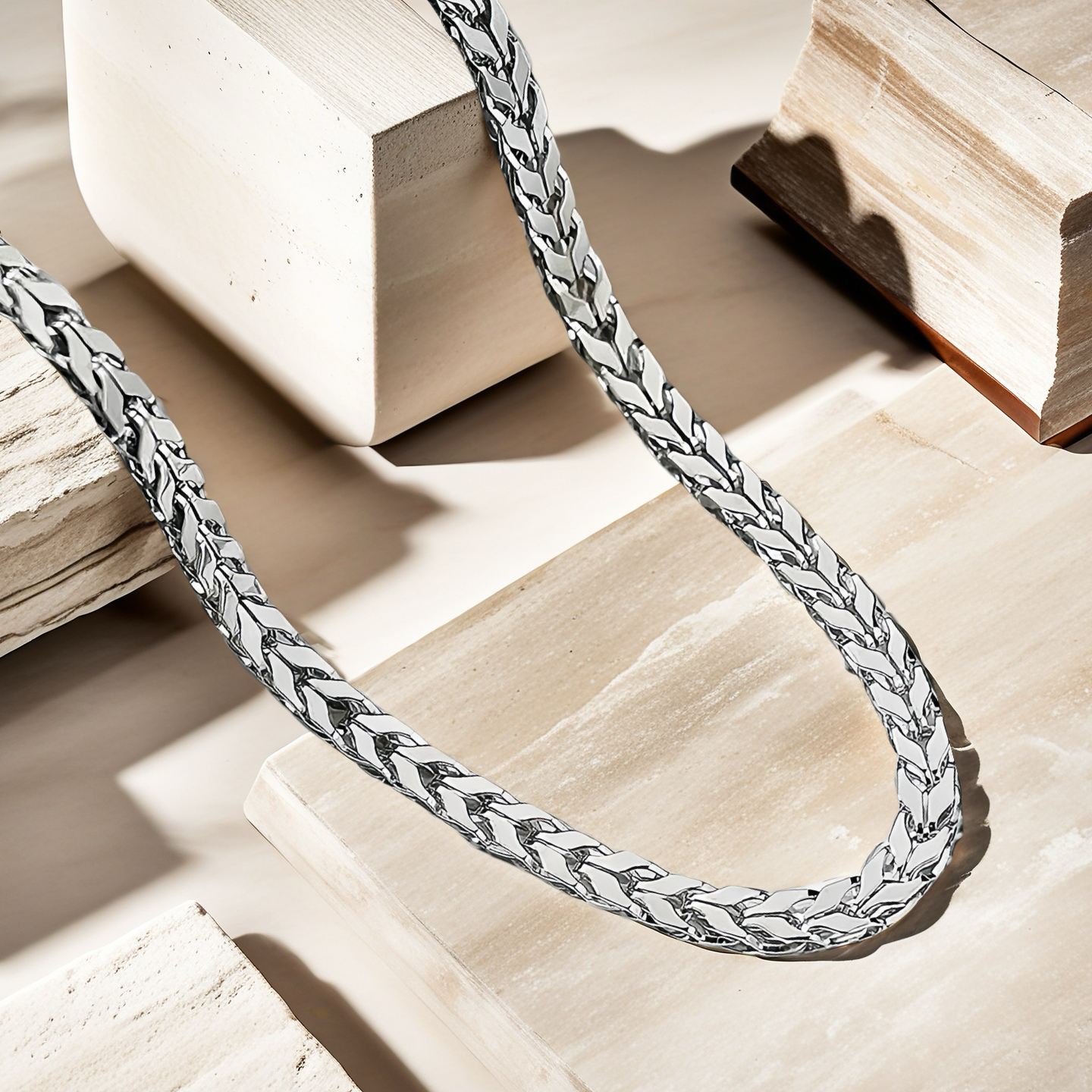 Platinum Gold Necklace Chain (Item No. GN0014）