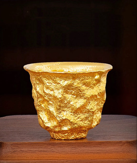 Stone 24K Gold Cup (Item No. GC002)