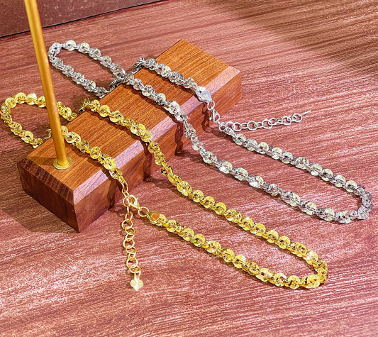 Fashion 18k Gold Necklace (Item No. SJN005）