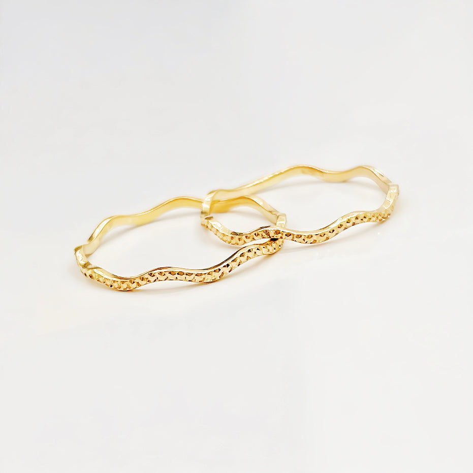 18k Gold Ring (Item No. HFR036）