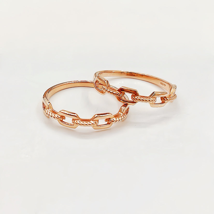 Classic 18k Gold Ring (Item No. HFR044）