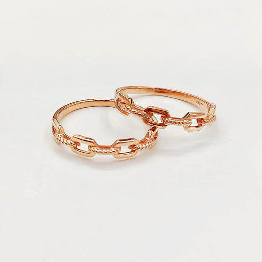 Classic 18k Gold Ring (Item No. HFR044）