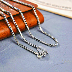 Classic Silver Necklace Chain (Item No. N0076) Tartaria Onlinestore
