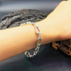 Fashion Silver Bracelet (Item No. B0649）