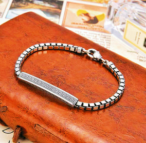 Fashion Silver Box Bracelet (Item No. B0652）