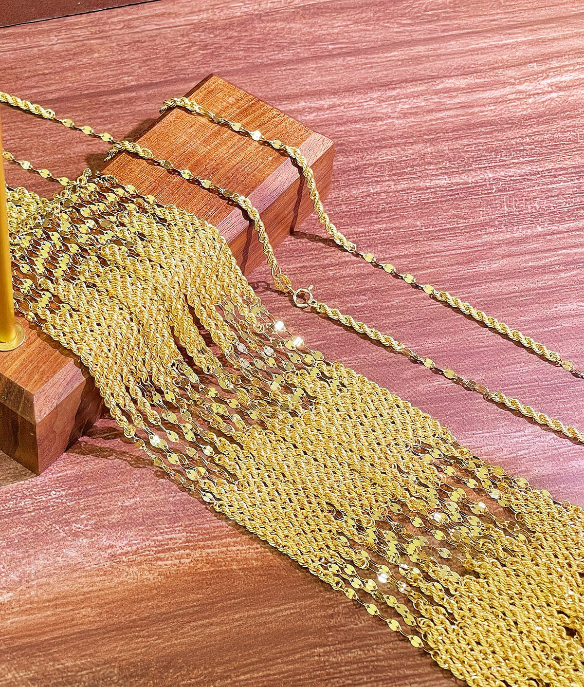 Fashion 18k Gold Necklace (Item No. SJN006）