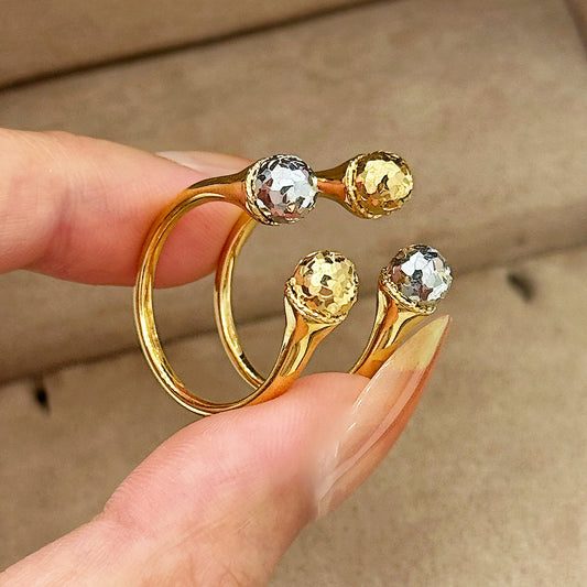 Comtemparary 18k Gold Ring (Item No. HFR017）