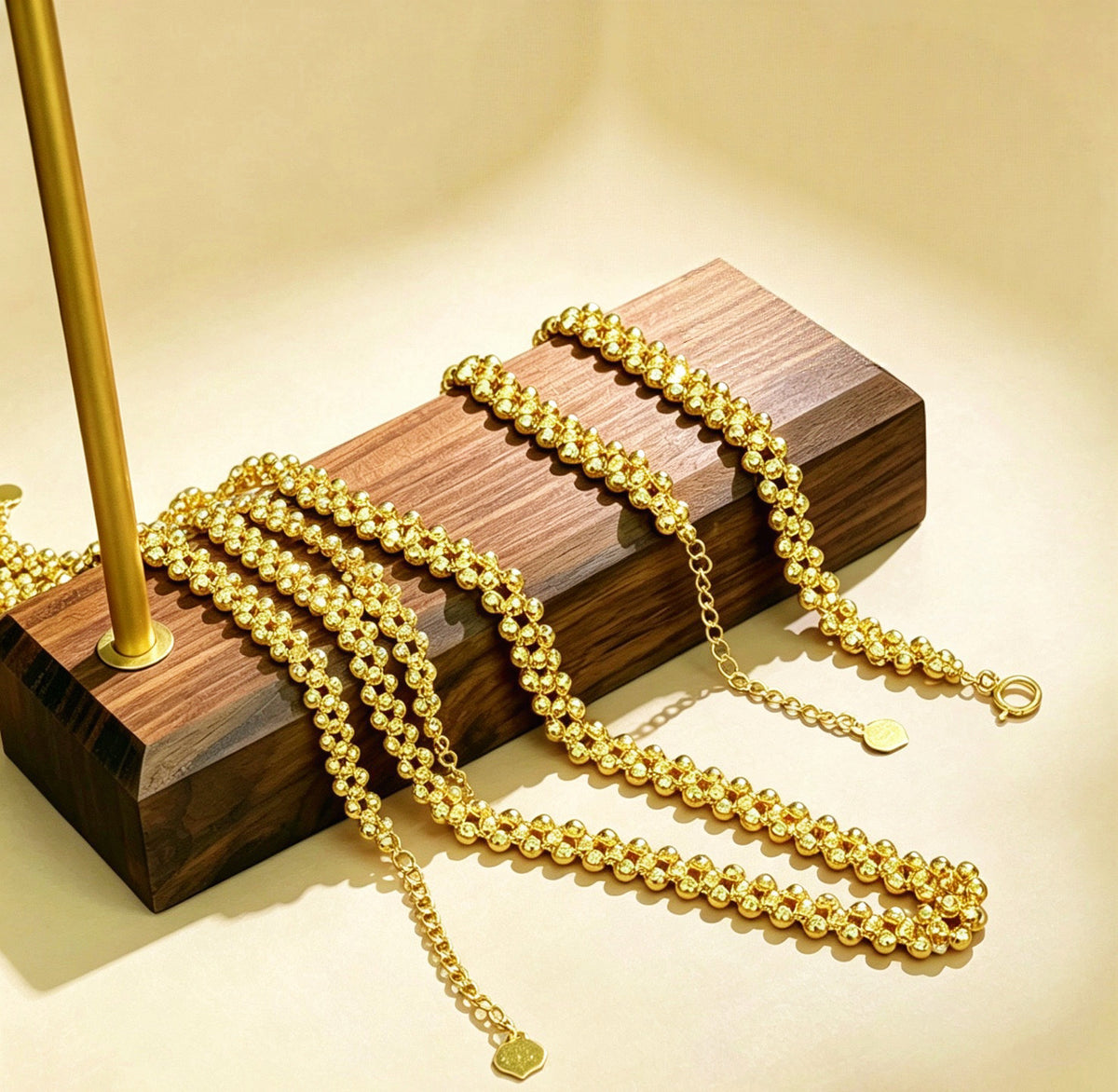 Fashion 18k Gold Necklace (Item No. SJN017）