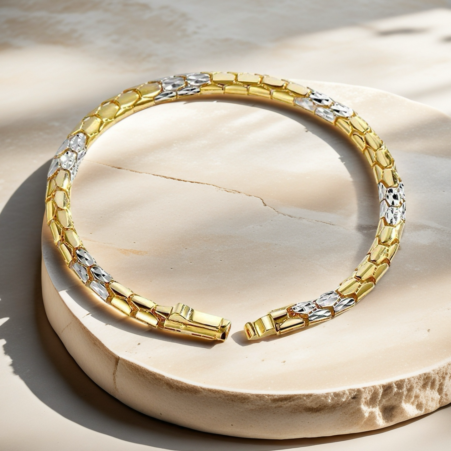 Snake Platinum Gold Bracelet Chain (Item No. GB0033）