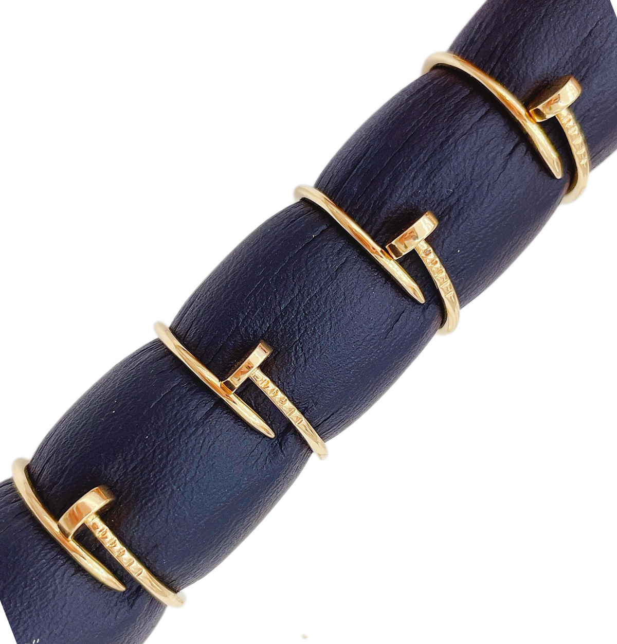 Nail 18k Gold Ring (Item No. HFR050）