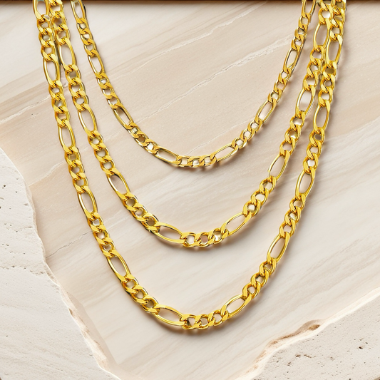 Classic 18k Gold Necklace Chain (Item No. GN0008）