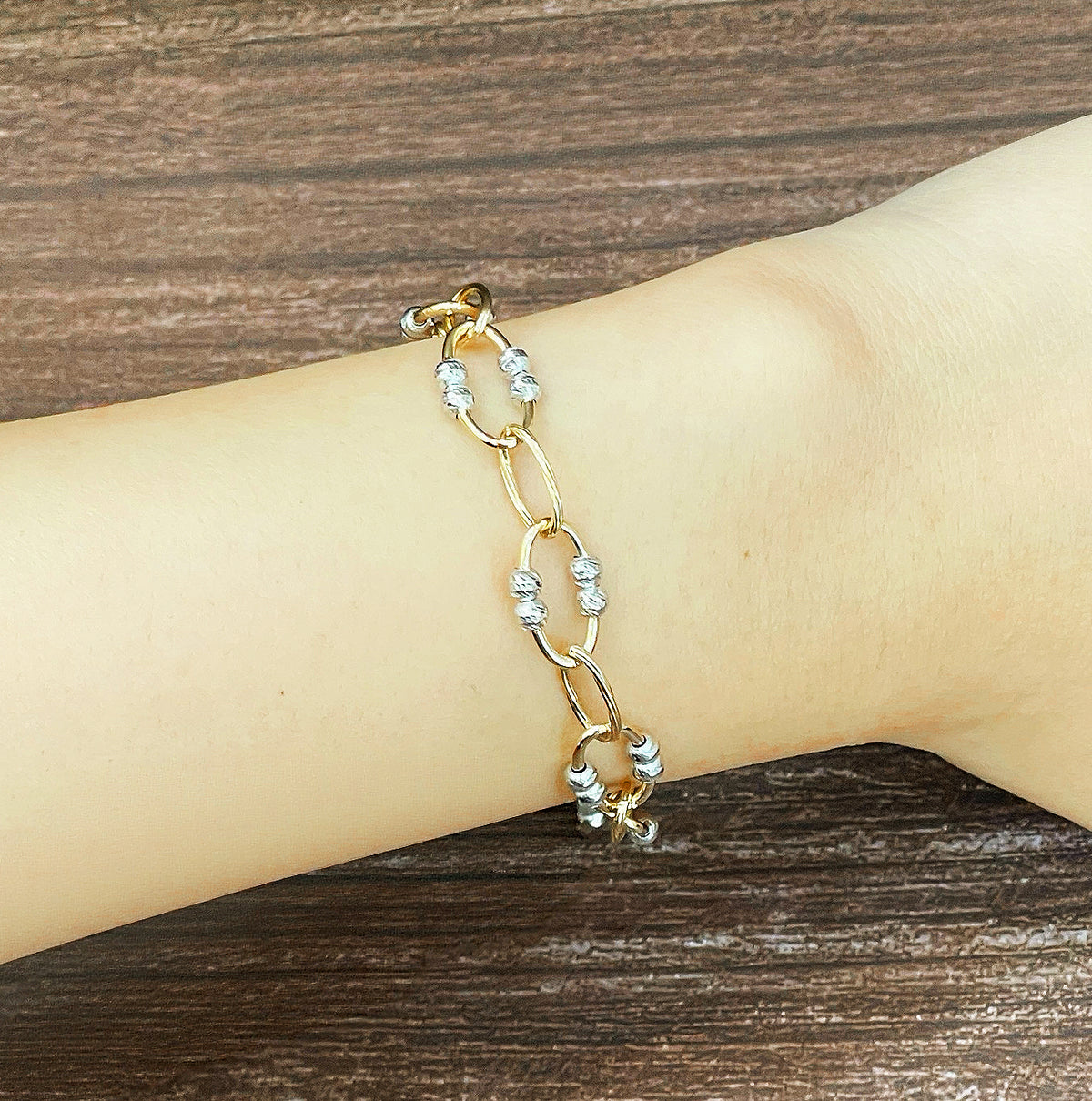 Fashion 18K Gold Bracelet (Item No. SJB014）