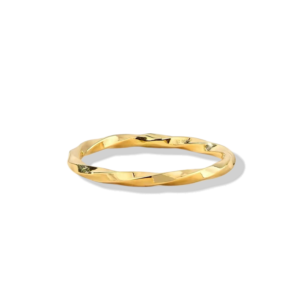 Classic 18k Gold Ring (Item No. HFR003）